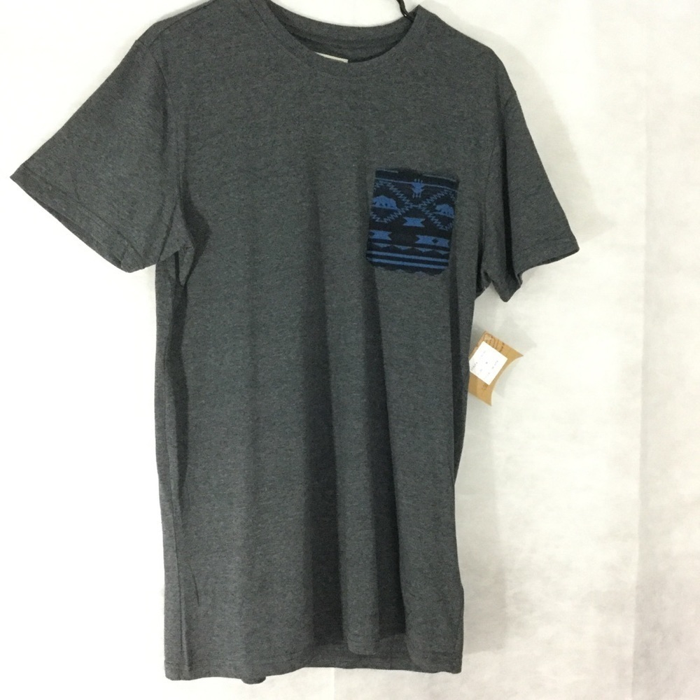 Men’s Gray Pocket T-shirt NWT